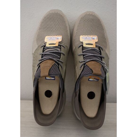 Skechers 210811 Men’s Sz 11M Taupe Slade-Ocon Relaxed Fit Slip-In Shoes - Picture 2 of 14